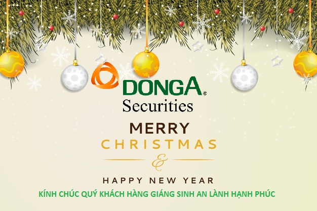 CHỨNG KHOÁN ĐÔNG Á KÍNH CHÚC QUÝ KHÁCH GIÁNG SINH AN LÀNH